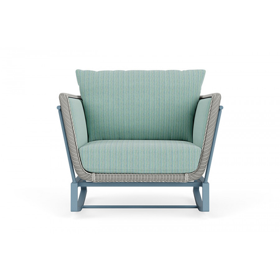 Lloyd Flanders™ Solstice Lounge Rocker - Platinum, Stillwater