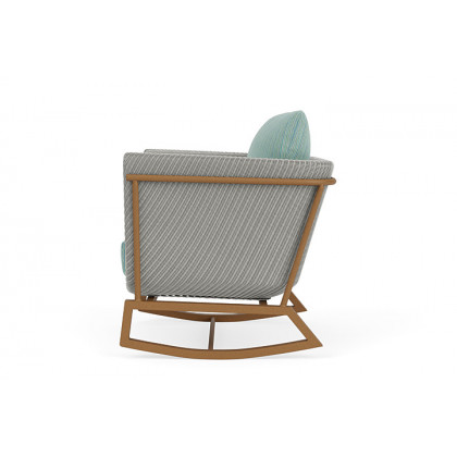 Lloyd Flanders™ Solstice Lounge Rocker - Platinum, Hickory