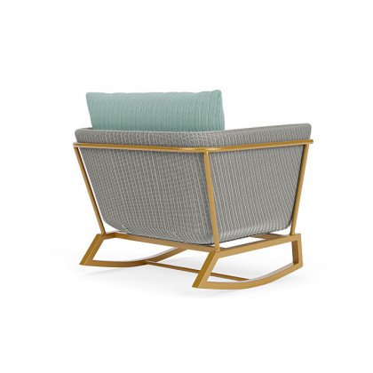 Lloyd Flanders™ Solstice Lounge Rocker - Platinum, Metallic Gold