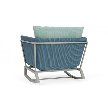 Lloyd Flanders™ Solstice Lounge Rocker - Stillwater, Platinum