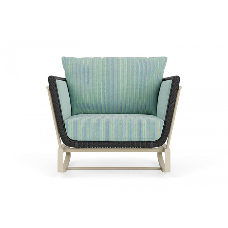 Lloyd Flanders™ Solstice Lounge Rocker - Charcoal, Linen
