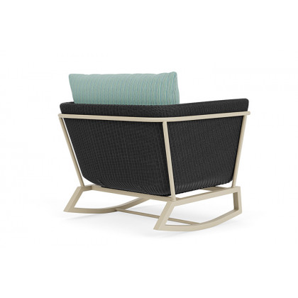 Lloyd Flanders™ Solstice Lounge Rocker - Charcoal, Linen
