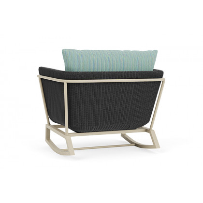 Lloyd Flanders™ Solstice Lounge Rocker - Charcoal, Linen
