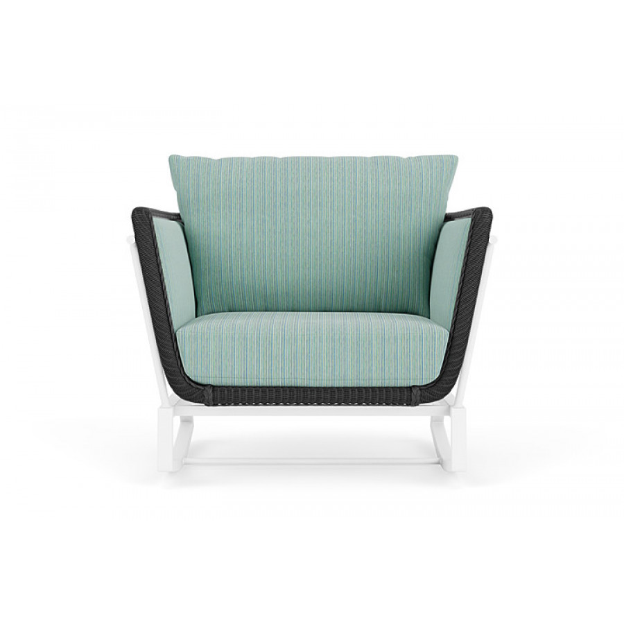 Lloyd Flanders™ Solstice Lounge Rocker - Charcoal, Matte White