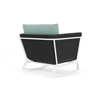 Lloyd Flanders™ Solstice Lounge Rocker - Charcoal, Matte White