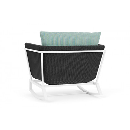 Lloyd Flanders™ Solstice Lounge Rocker - Charcoal, Matte White