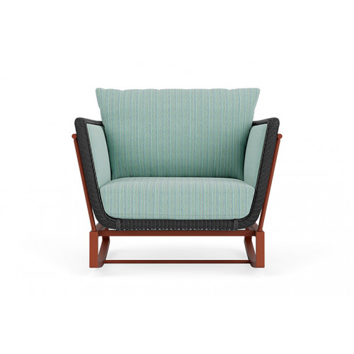 Lloyd Flanders™ Solstice Lounge Rocker - Charcoal, Terracotta
