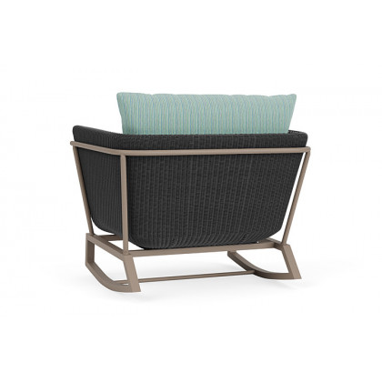 Lloyd Flanders™ Solstice Lounge Rocker - Charcoal, French Beige