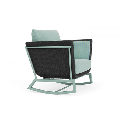 Lloyd Flanders™ Solstice Lounge Rocker - Charcoal, Sea Glass