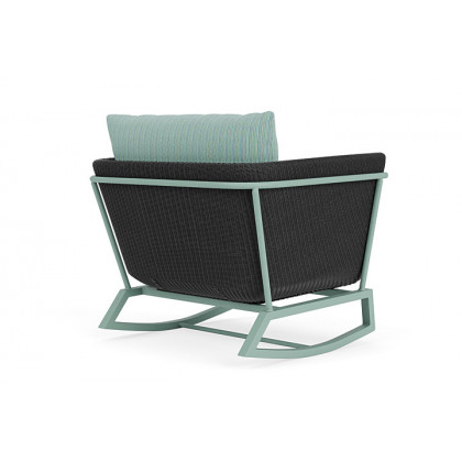 Lloyd Flanders™ Solstice Lounge Rocker - Charcoal, Sea Glass