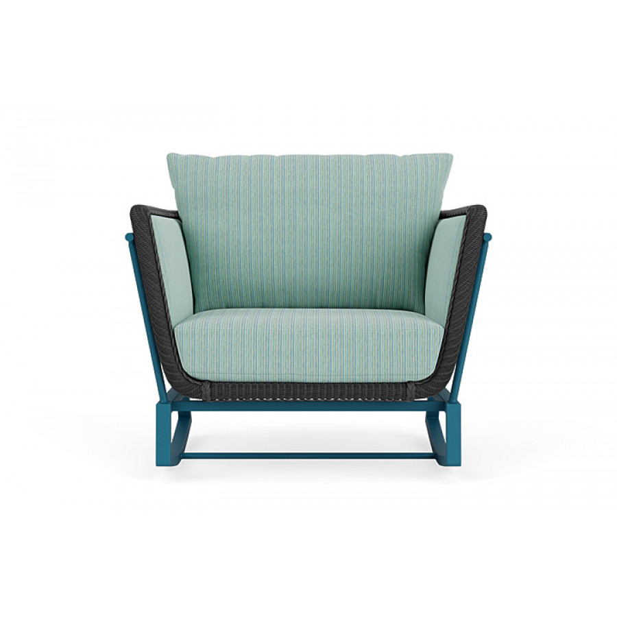 Lloyd Flanders™ Solstice Lounge Rocker - Charcoal, Peacock