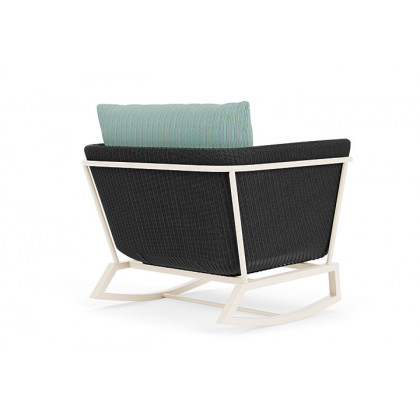Lloyd Flanders™ Solstice Lounge Rocker - Charcoal, Ivory
