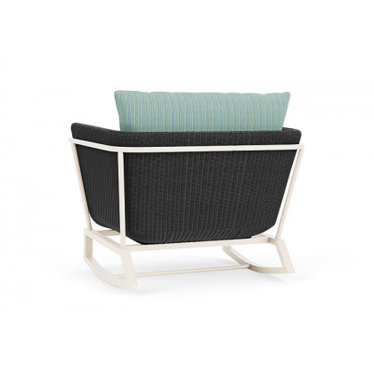 Lloyd Flanders™ Solstice Lounge Rocker - Charcoal, Ivory