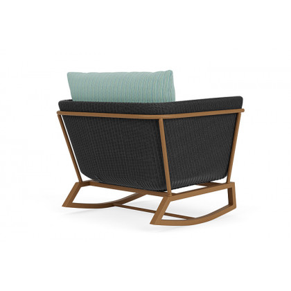 Lloyd Flanders™ Solstice Lounge Rocker - Charcoal, Hickory