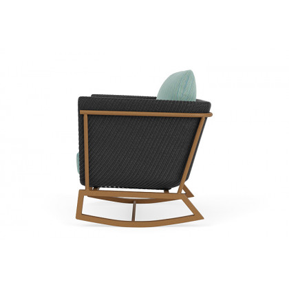 Lloyd Flanders™ Solstice Lounge Rocker - Charcoal, Hickory