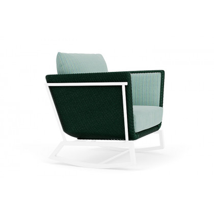 Lloyd Flanders™ Solstice Lounge Rocker - Woodland, White