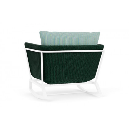 Lloyd Flanders™ Solstice Lounge Rocker - Woodland, White