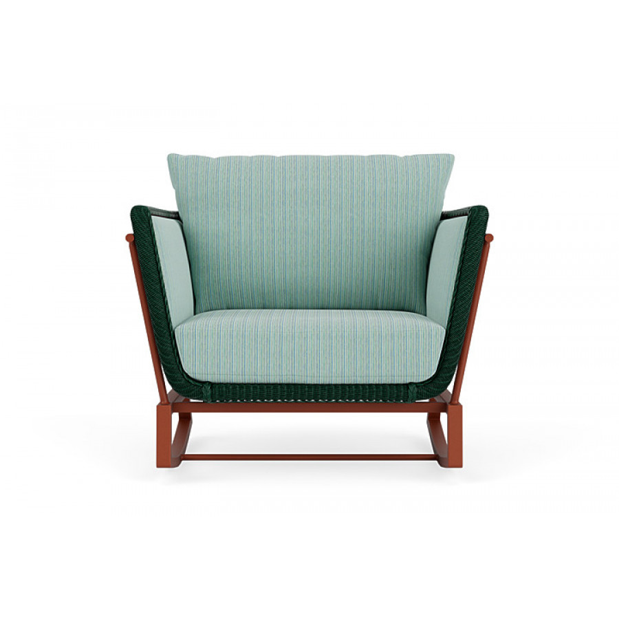 Lloyd Flanders™ Solstice Lounge Rocker - Woodland, Terracotta