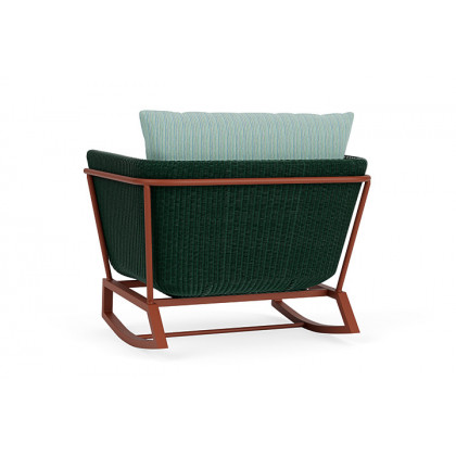 Lloyd Flanders™ Solstice Lounge Rocker - Woodland, Terracotta