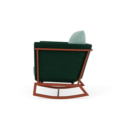 Lloyd Flanders™ Solstice Lounge Rocker - Woodland, Terracotta