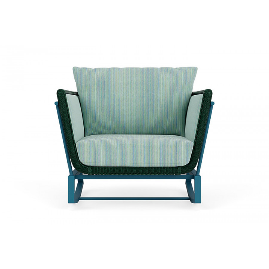 Lloyd Flanders™ Solstice Lounge Rocker - Woodland, Peacock