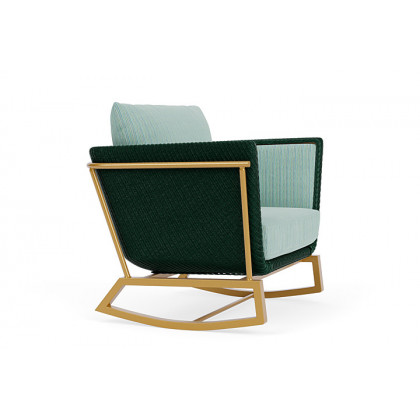 Lloyd Flanders™ Solstice Lounge Rocker - Woodland, Metallic Gold