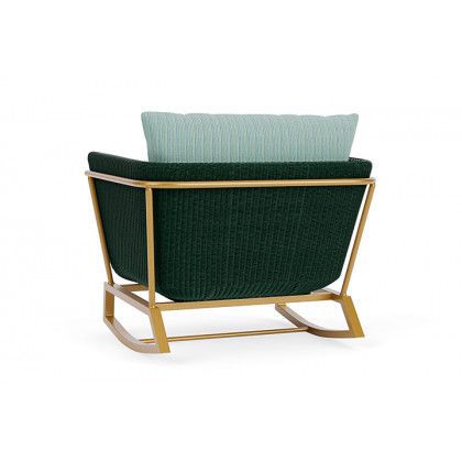 Lloyd Flanders™ Solstice Lounge Rocker - Woodland, Metallic Gold
