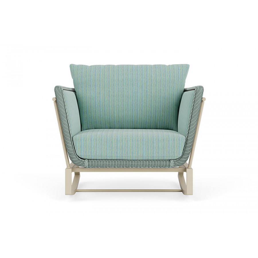 Lloyd Flanders™ Solstice Lounge Rocker - Sea Glass, Linen