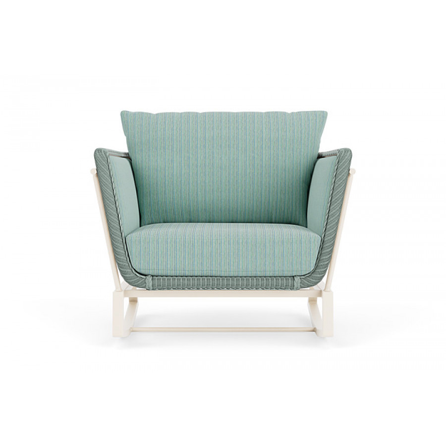 Lloyd Flanders™ Solstice Lounge Rocker - Sea Glass, Ivory
