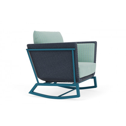 Lloyd Flanders™ Solstice Lounge Rocker - Denim Blue, Peacock