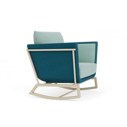 Lloyd Flanders™ Solstice Lounge Rocker - Peacock, Linen