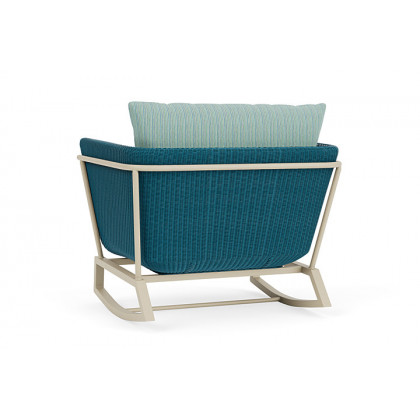Lloyd Flanders™ Solstice Lounge Rocker - Peacock, Linen