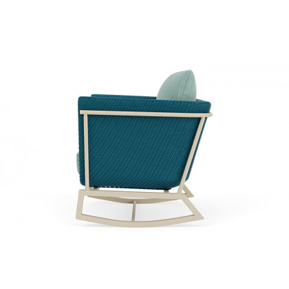 Lloyd Flanders™ Solstice Lounge Rocker - Peacock, Linen