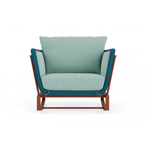 Lloyd Flanders™ Solstice Lounge Rocker - Peacock, Terracotta