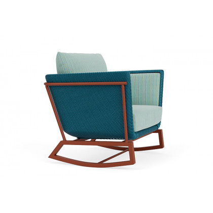 Lloyd Flanders™ Solstice Lounge Rocker - Peacock, Terracotta