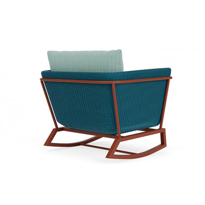 Lloyd Flanders™ Solstice Lounge Rocker - Peacock, Terracotta