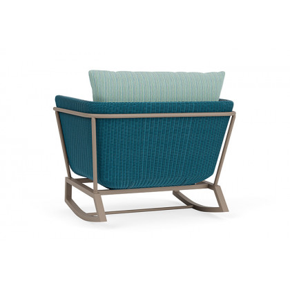Lloyd Flanders™ Solstice Lounge Rocker - Peacock, French Beige