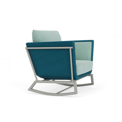 Lloyd Flanders™ Solstice Lounge Rocker - Peacock, Platinum