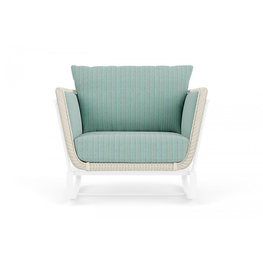 Lloyd Flanders™ Solstice Lounge Rocker - Ivory, White