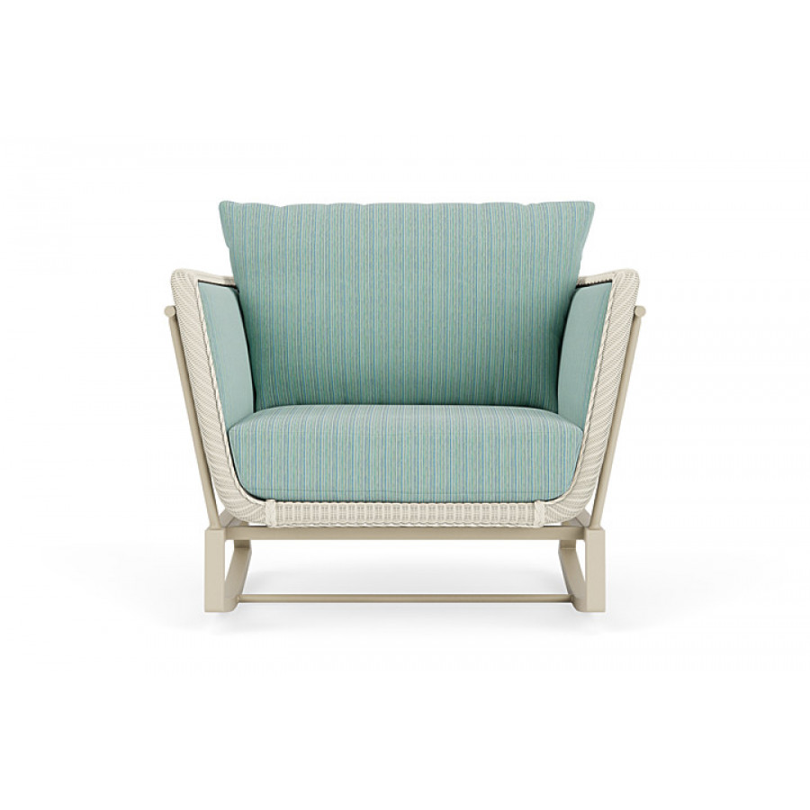 Lloyd Flanders™ Solstice Lounge Rocker - Ivory, Linen