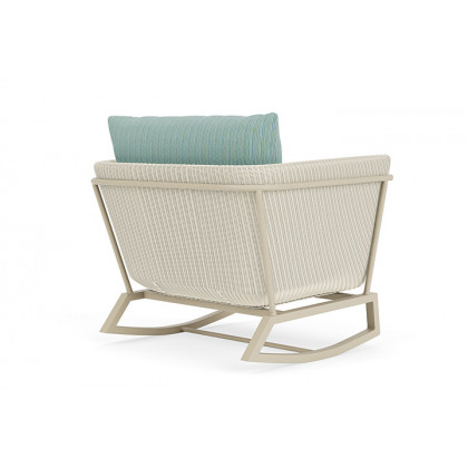 Lloyd Flanders™ Solstice Lounge Rocker - Ivory, Linen