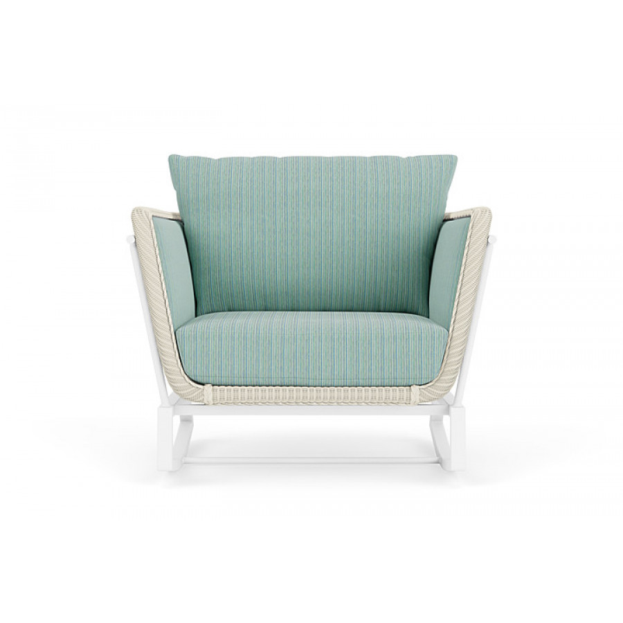 Lloyd Flanders™ Solstice Lounge Rocker - Ivory, Matte White