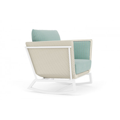 Lloyd Flanders™ Solstice Lounge Rocker - Ivory, Matte White