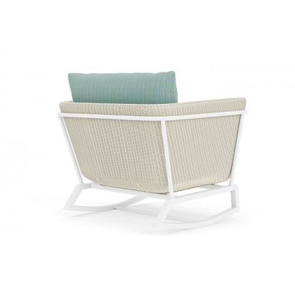 Lloyd Flanders™ Solstice Lounge Rocker - Ivory, Matte White
