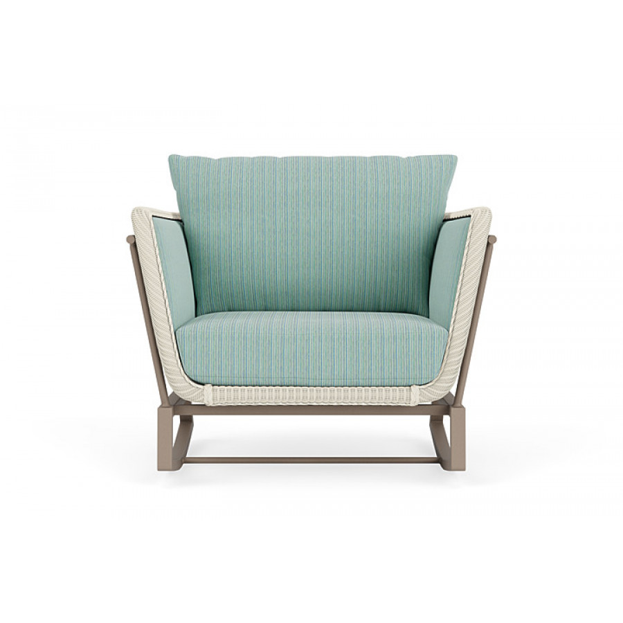 Lloyd Flanders™ Solstice Lounge Rocker - Ivory, French Beige