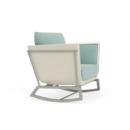 Lloyd Flanders™ Solstice Lounge Rocker - Ivory, Platinum