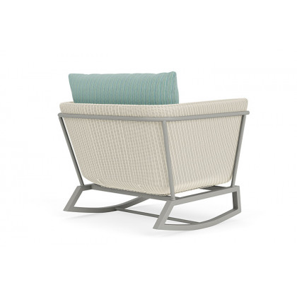 Lloyd Flanders™ Solstice Lounge Rocker - Ivory, Platinum