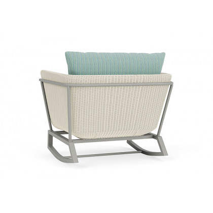 Lloyd Flanders™ Solstice Lounge Rocker - Ivory, Platinum
