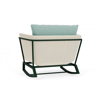 Lloyd Flanders™ Solstice Lounge Rocker - Ivory, Woodland