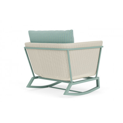 Lloyd Flanders™ Solstice Lounge Rocker - Ivory, Sea Glass